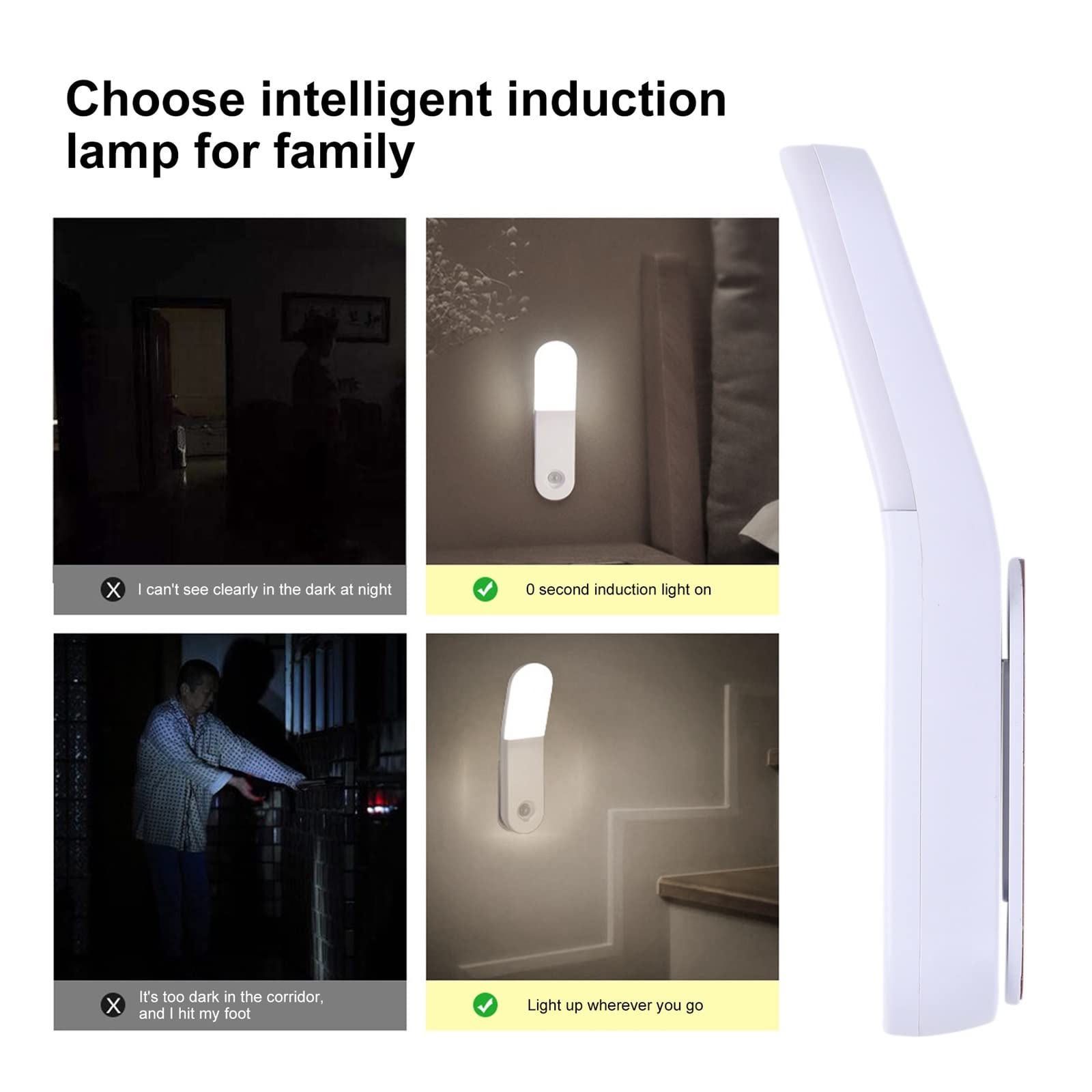 Schilderijverlichting, LED bewegingssensor licht nachtlampje