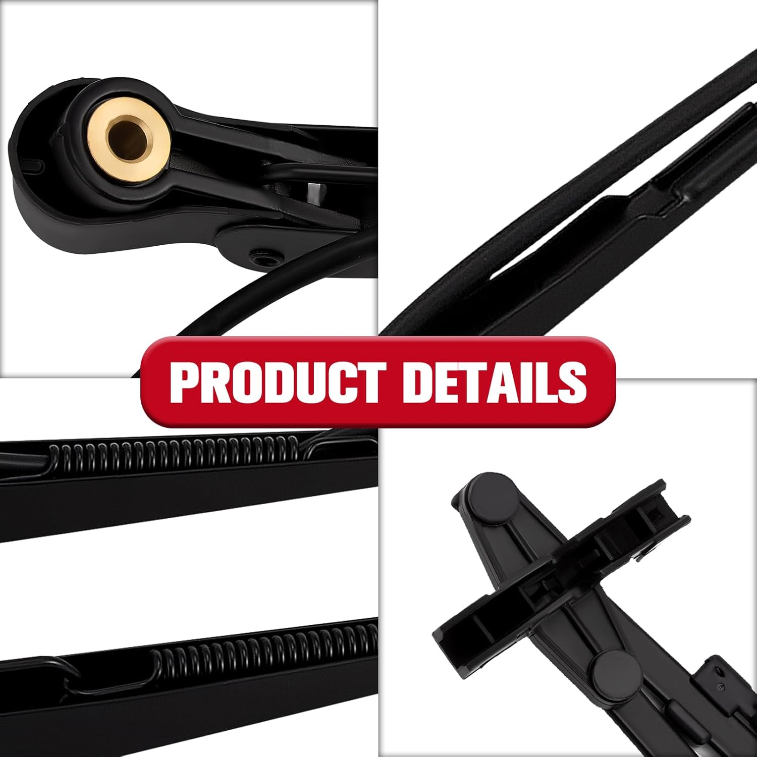 47405956 47778552 Windshield Wiper Arm and Blade Kit, for Case Compact Track Loader TR270 SR130 & Skid Steer Loader C227