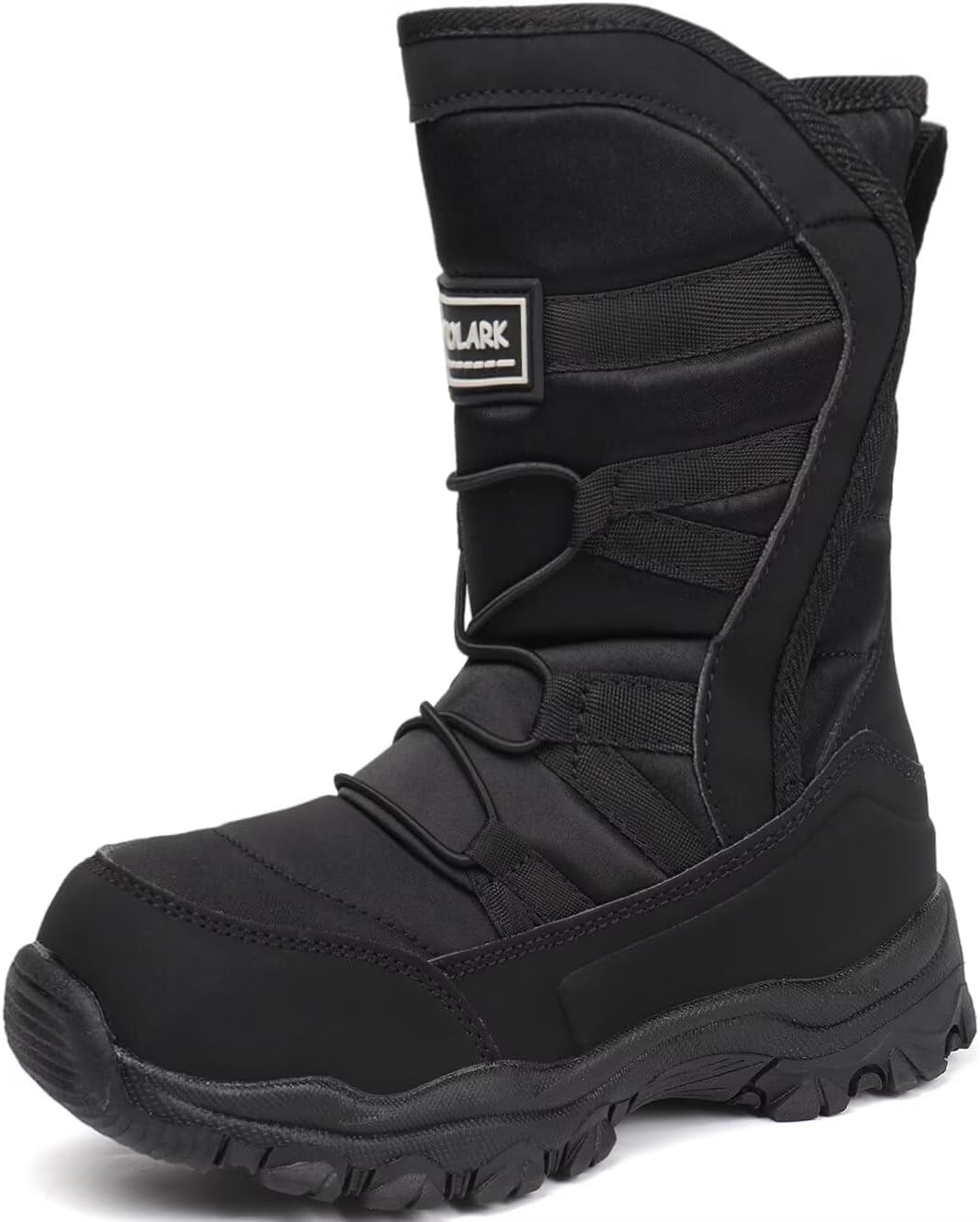 Boys Girls Snow Boots Kids Winter Waterproof Slip Boots Outdoor Resistant Cold Weather Warm Shoes (Toddler/Little Kid/Big Kid)