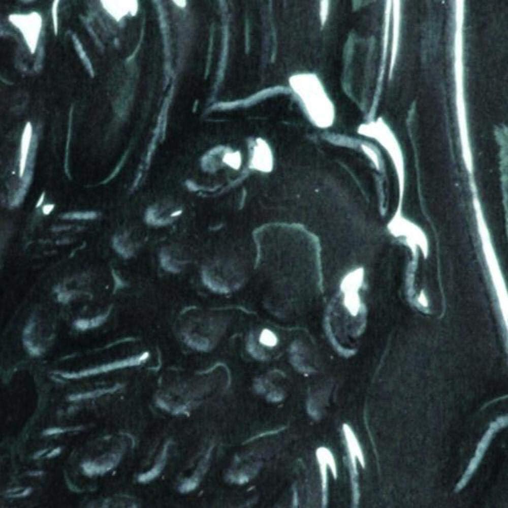 AMACO LG-2 Lead Free Liquid Gloss Glaze, Black Lustre, Pint