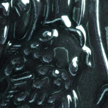 AMACO LG-2 Lead Free Liquid Gloss Glaze, Black Lustre, Pint