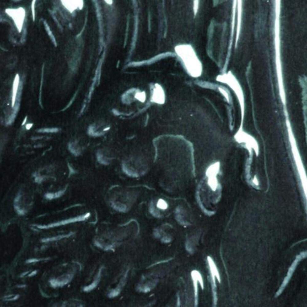 Amaco LG-2 Lead Free Liquid Gloss Glaze vernis céramique noir brillant pot de 473ml