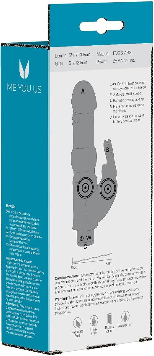 Water Bunny Vibrador Conejito Rampante 7