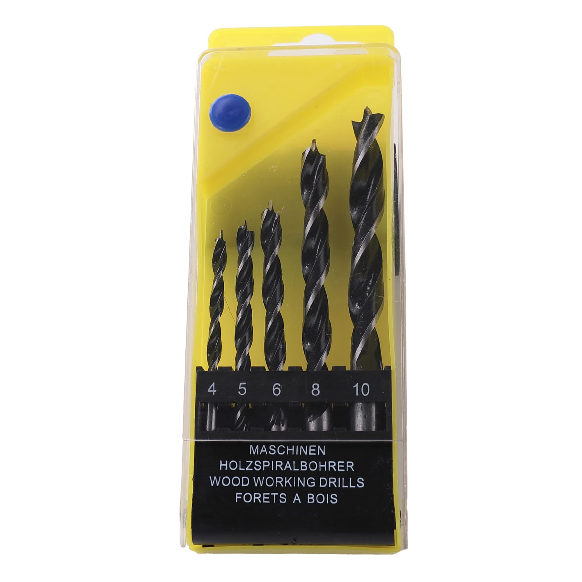 See full amazon price history chart for Cheston 5pc Wood Drill Bits I Brad Point I 4mm, 5mm, 6mm, 8mm, 10mm I Universal Bits fits all Drills for rotary/drill drivers I Best for Woodwork Compatible with Bosch, Black+Decker, Ibell Drill Cheston 5pc Wood Drill Bits I Brad Point I 4mm, 5mm, 6mm, 8mm, 10mm I Universal Bits fits all Drills for rotary/drill drivers I Best for Woodwork Compatible with Bosch, Black+Decker, Ibell Drill (B0C4PXLB9K) Amazon Price History, Amazon Price Tracker