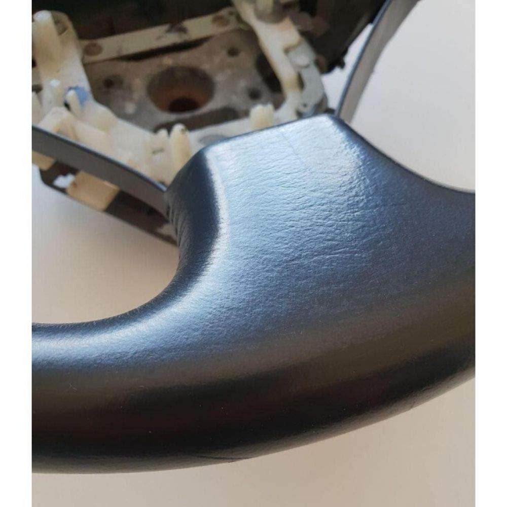 AutoFullCar – Kit di restauro per volanti in pelle nera FullCarX | Riparatore professionale per volante in pelle | Include tinta, lima, sgrassante, sigillante e accessori