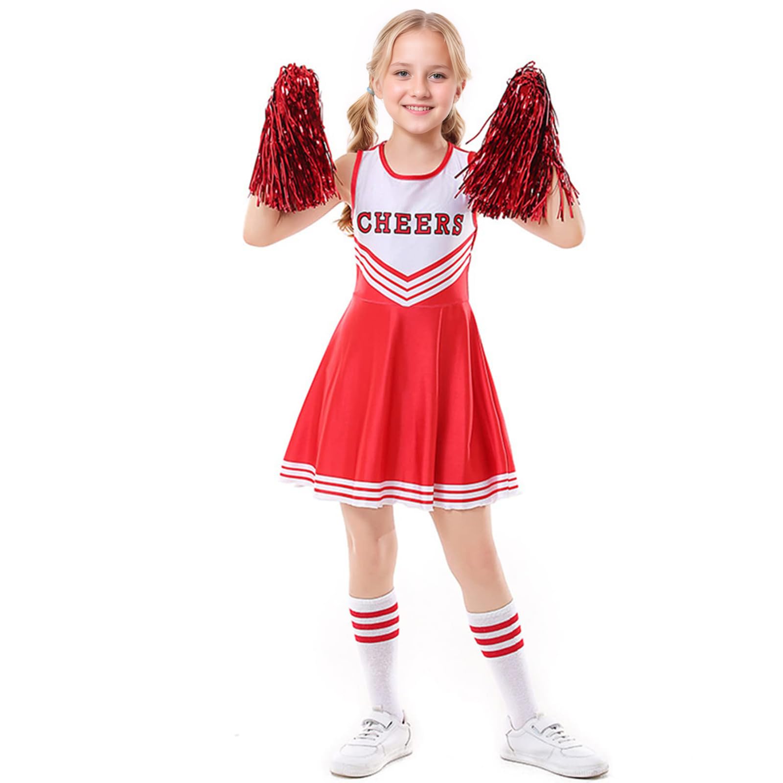 JiAmy Turnpakjes voor meisjes, sprankelende gymnastiek outfits voor meisjes met shorts en haarband gymnastiekset voor kinderen van 3-12 jaar, Blauw verloop, 9-10 jaar