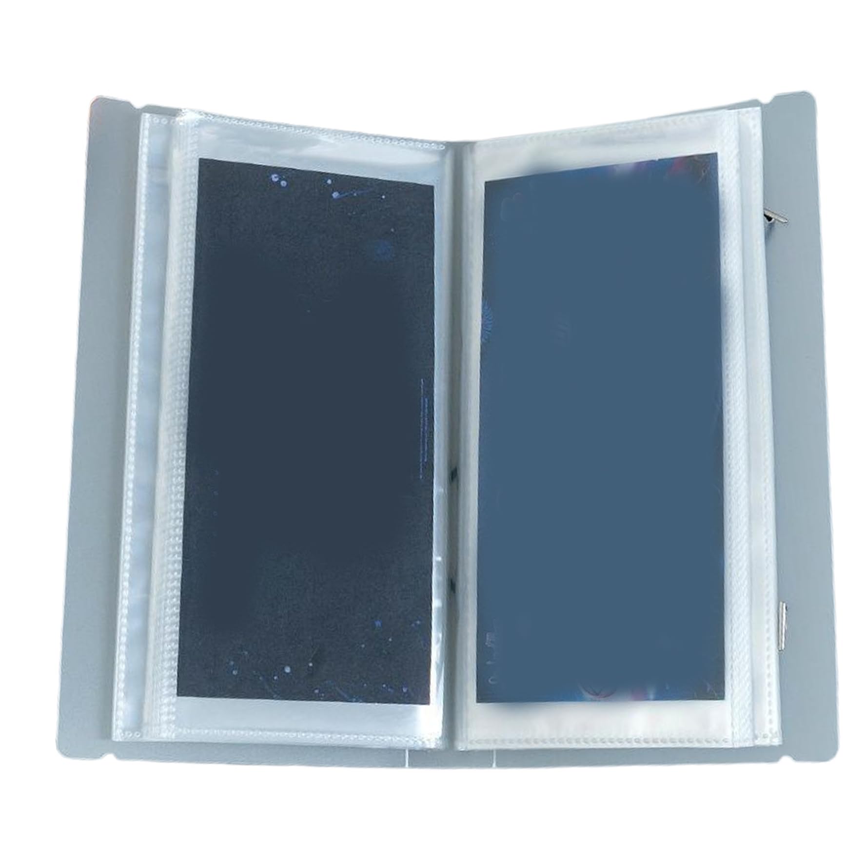 Porte-Billets de Concert Album pour 80 Billets 9 x 5 Pouces Transparent en polypropylène Compact et Protecteur pour Concerts et d'avion