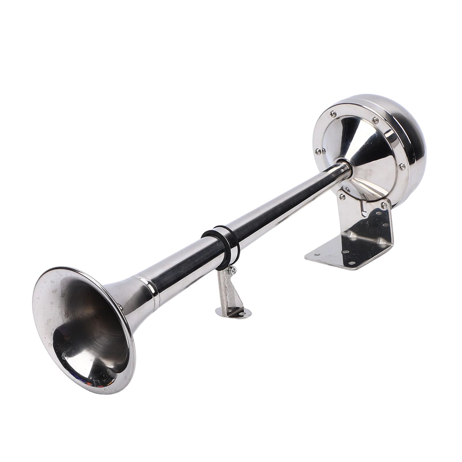 Matybobe Tromba Elettrica Marina 12V 125db, Clacson in Acciaio