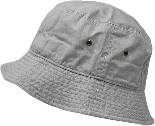 Glory Max Sombrero de cubo unisex de color sólido 100% algodón, sombrero de ala pequeña, plegable, para viajes, verano, playa