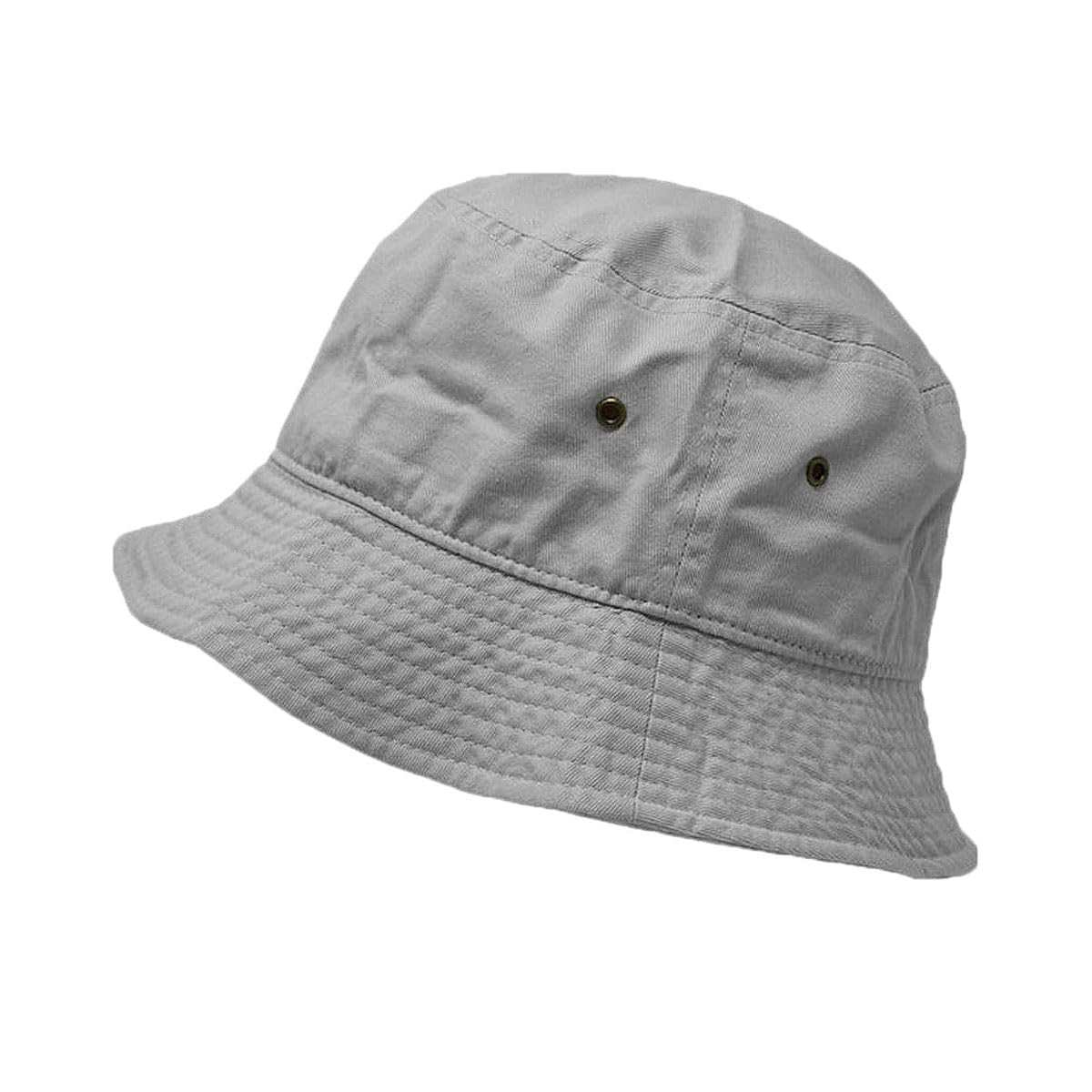 Glory Max Unisex Solid Color 100% Cotton Bucket Hat Small Brim Packable Travel Summer Beach Hat