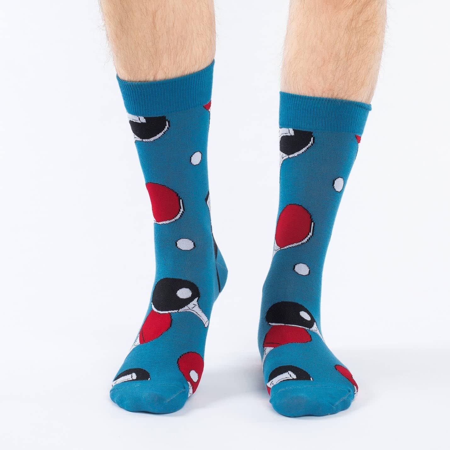 Good Luck Sock Men's Ping Pong Socks, Adult, Shoe Size 7-12 - Image 2