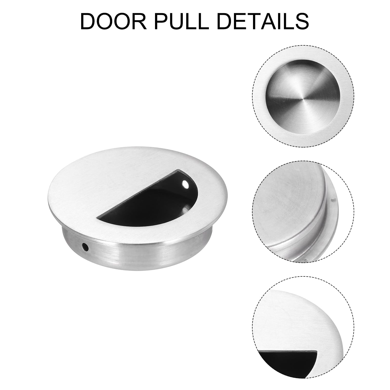 PATIKIL Recessed Door Handles 60mm/2.36" Dia - Image 3