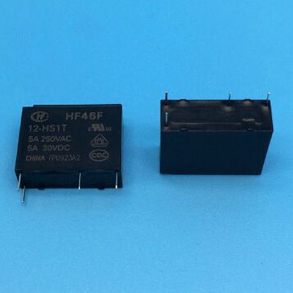 HF46F-012-HS1 12VDC 5A DIP4 46F SANYOU Relay 1From A,New and Original 5pieces/lot