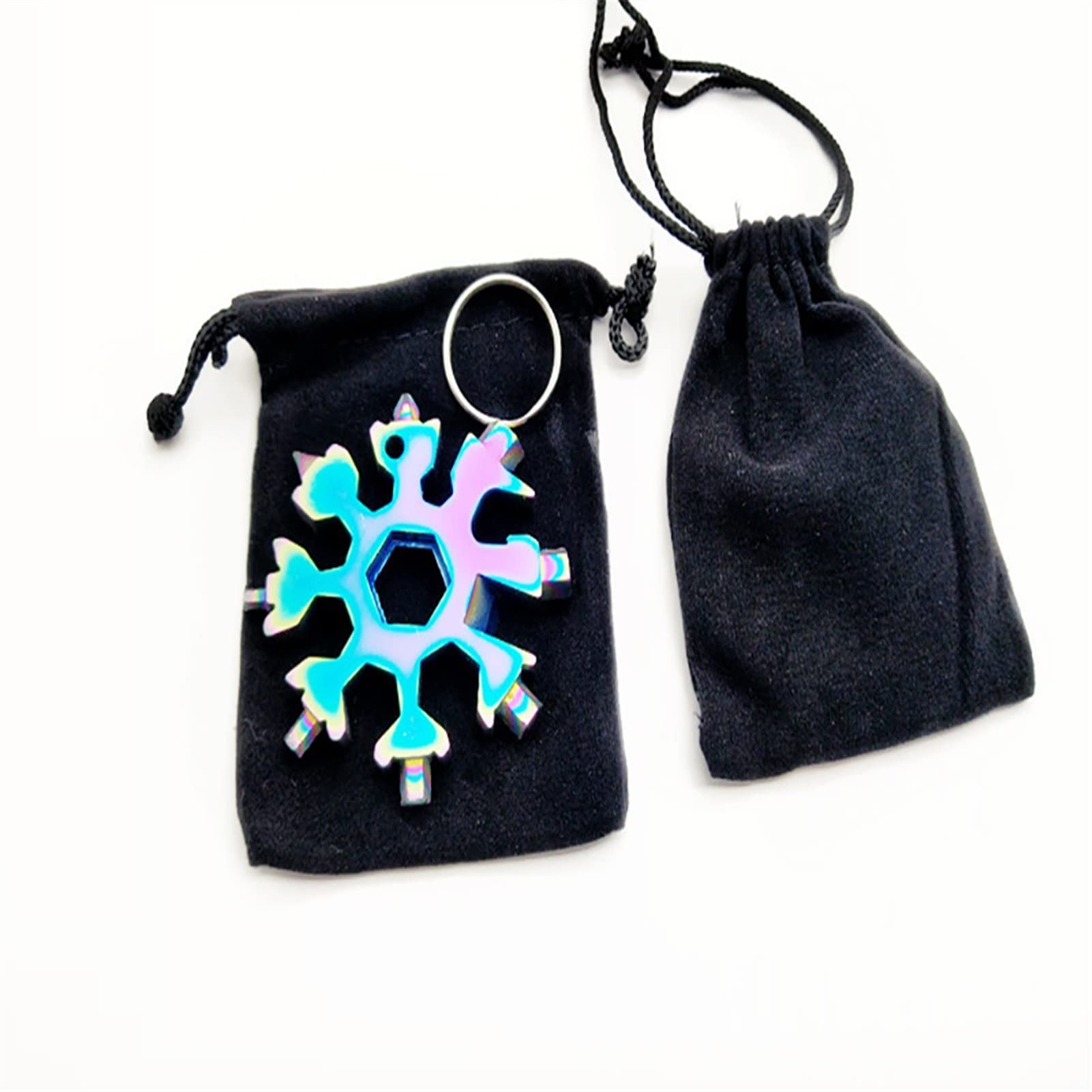 Schneeflocken-Schraubenschlüssel, Schneeflocken-Multitool, Schraubendreherschlüssel(Colour)