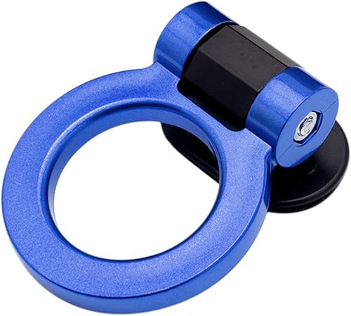 Miniatura 3 de Xotic Tech JDM Track Racing Style Parachoques Remolque remolque gancho decoración adhesivo universal ajuste todos los coches, camiones SUV, azul