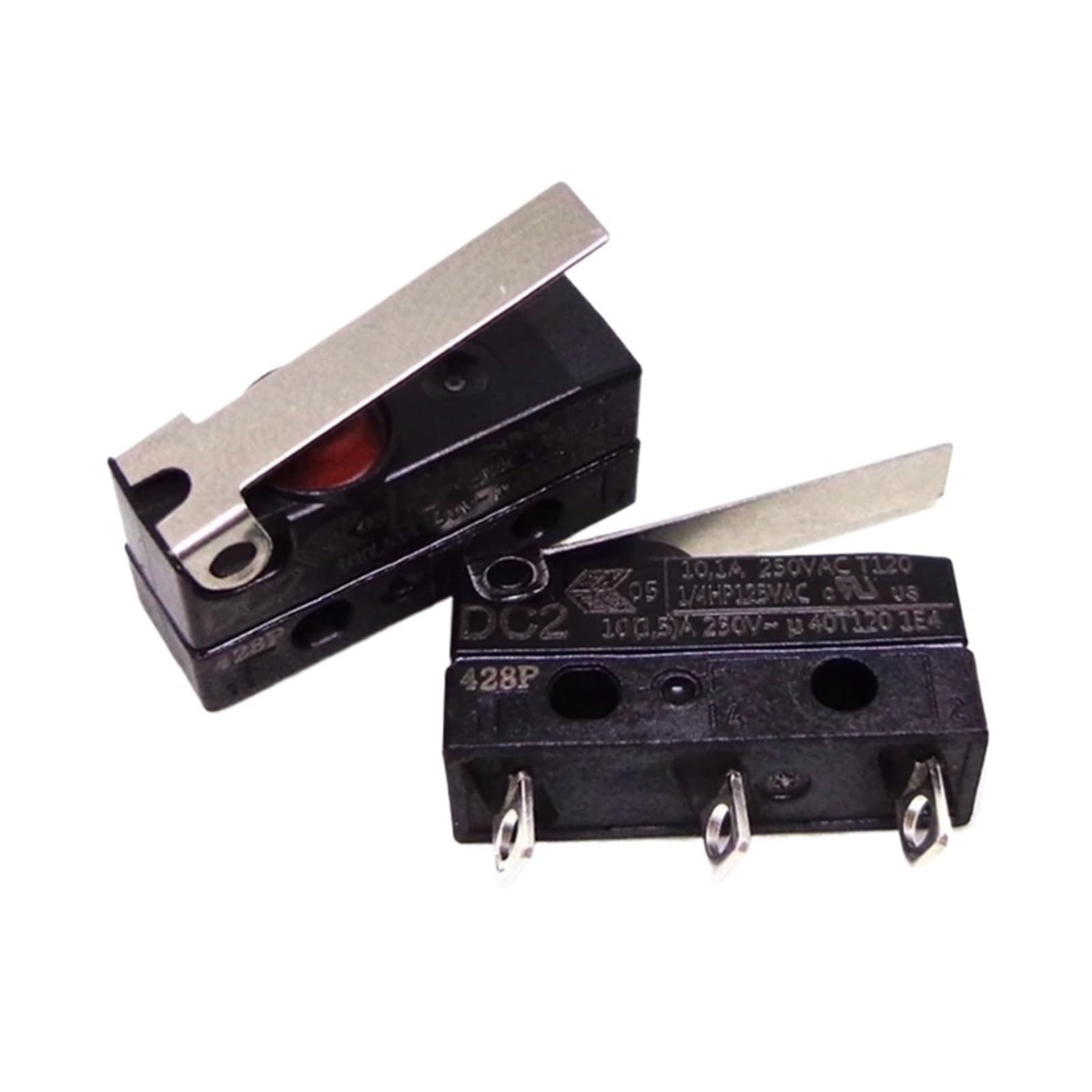 10PCS DC2 DC2C-A1LA DB2 DB2C-A1LA Micro switch with handle(DC2C-A1LA)