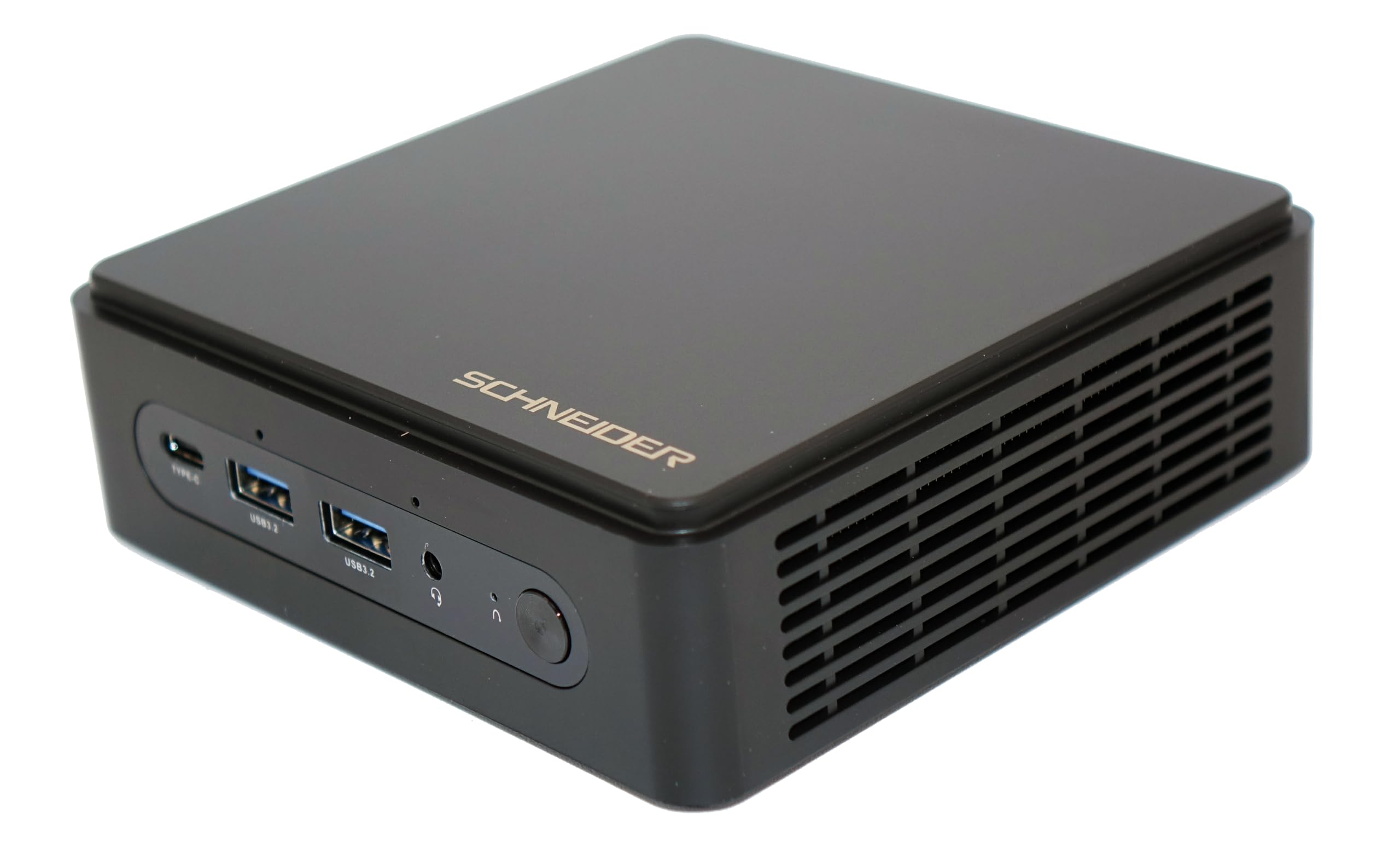 Schneider Mini PC Barebone, Intel® N95, 6 MB Cache, BT 5.2, WiFi 6, Intel® UHD Graphics, 24x7 Operation, Support 3 Display, 65W, Desktop-Computer, SSD M.2, 4x USB, 2x HDMI, 2x Type-C