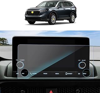 for 2023 2024 Honda CRV Screen Protector 2023 2024 Honda CR-V LX/EX/Sport Hybrid 7 Inch Navigation Display Tempered Glass 2023 2024 Honda CR-V RS Screen Protector Honda CR-V 2024 2023 Accessories 9H Hardness HD Clear 2023 2024 CR-V Sixth Generation 7-Inch GPS Screen Protective Film for 2023 2024 Honda CR-V LX/EX/Sport Hybrid