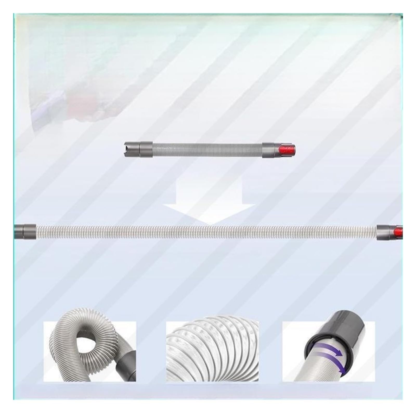 Compatibile Con Dyson, Aspirapolvere V7 V8 V10 V11 V12 V15, Parti Di Ricambio For Tubi Flessibili, Accessori For Aspirapolvere Domestici.