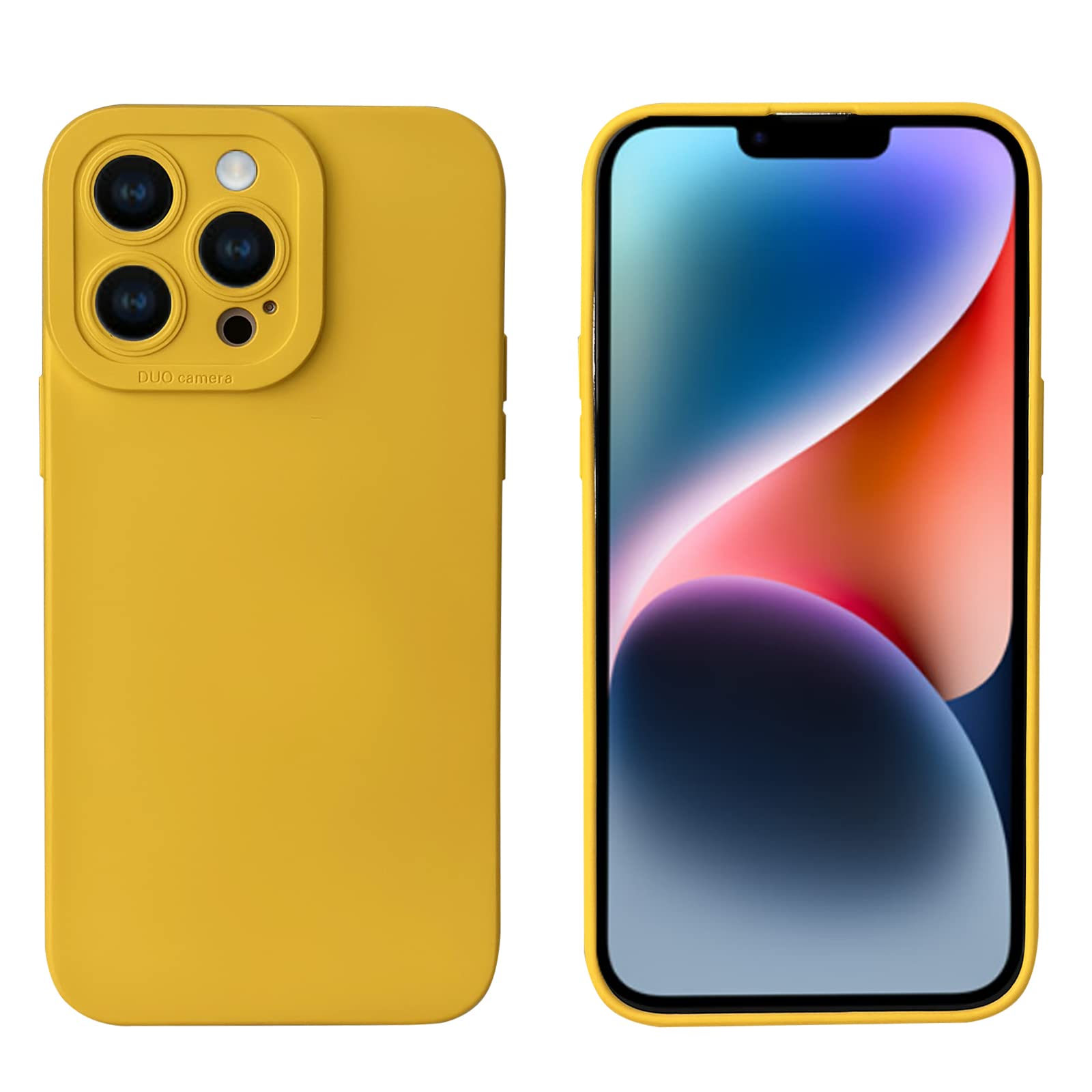 Amazon.com: LOOKSEVEN for iPhone 15 Pro Case, Yellow Silicone TPU Amazon.com: LOOKSEVEN for iPhone 15 Pro Case, Yellow Silicone TPU