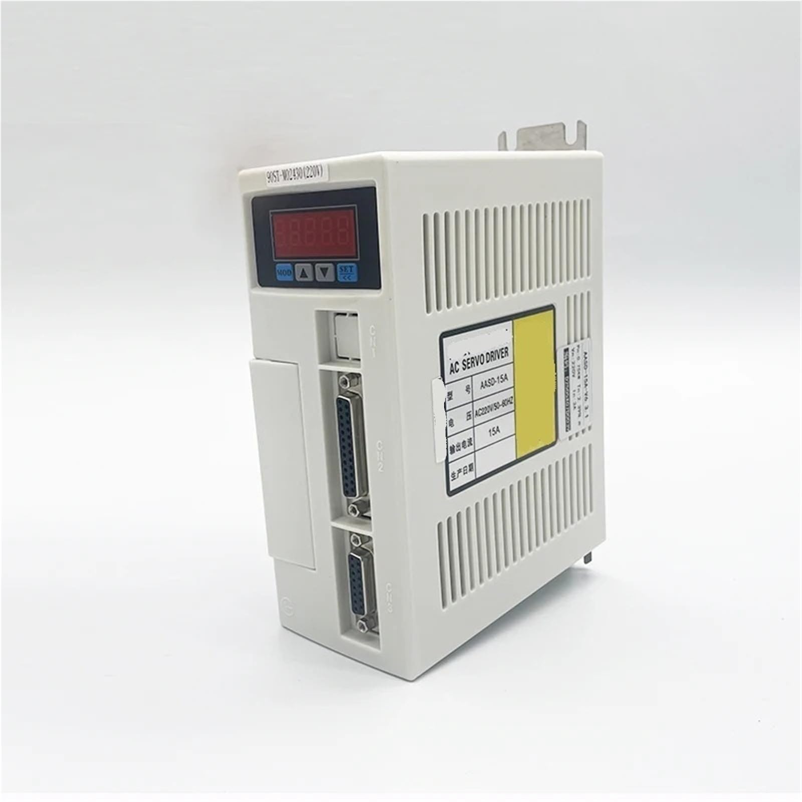90ST-M02430 220V 750W servomotore a corrente alternata 3000 giri/min 2.4 NM 0.75KW monofase azionamento Magnete Permanente Driver Abbinato | Motore(kit nero 1)