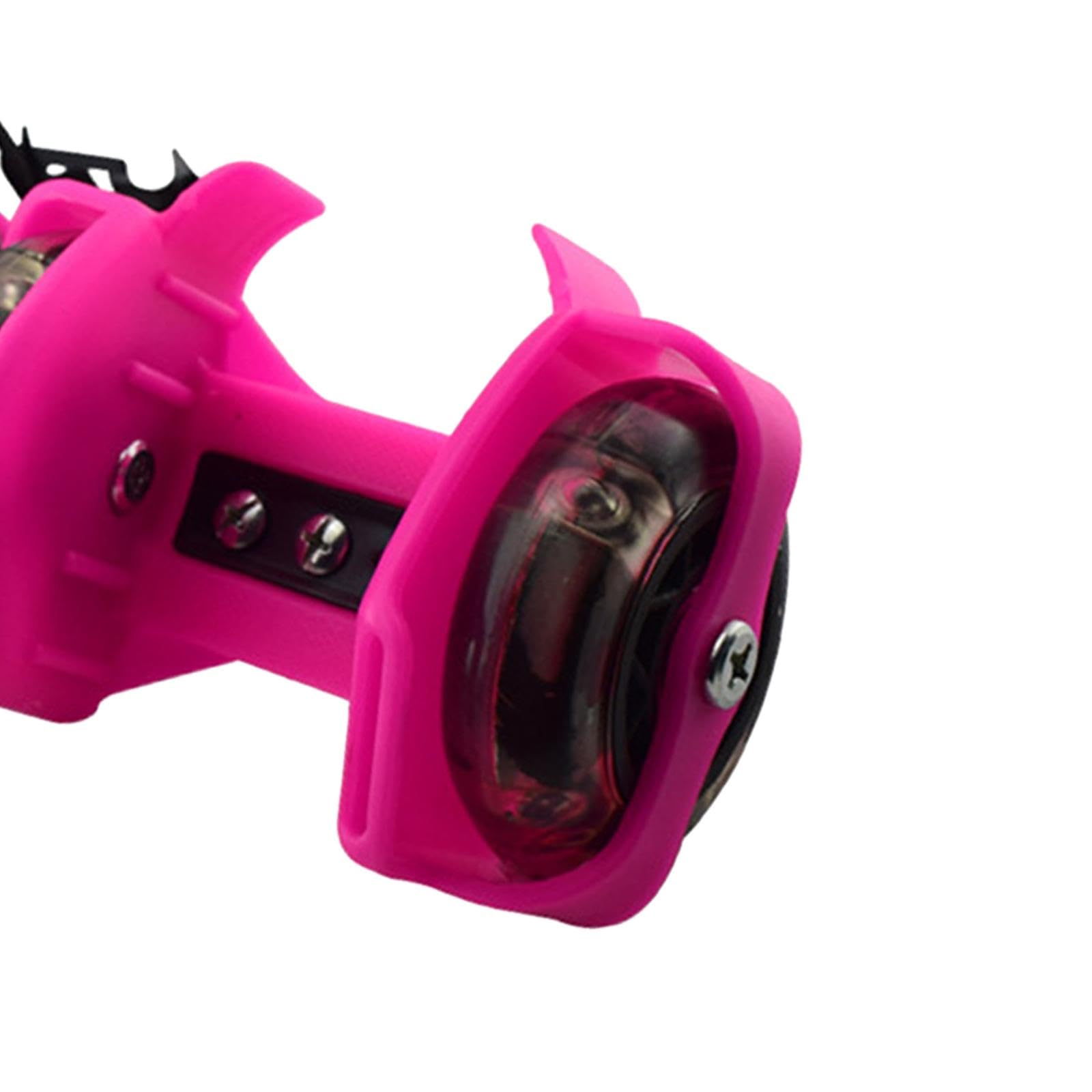 kowaku Patins à roulettes à talons, chaussures à roulettes réglables, patins à talons pour activités, filles et garçons