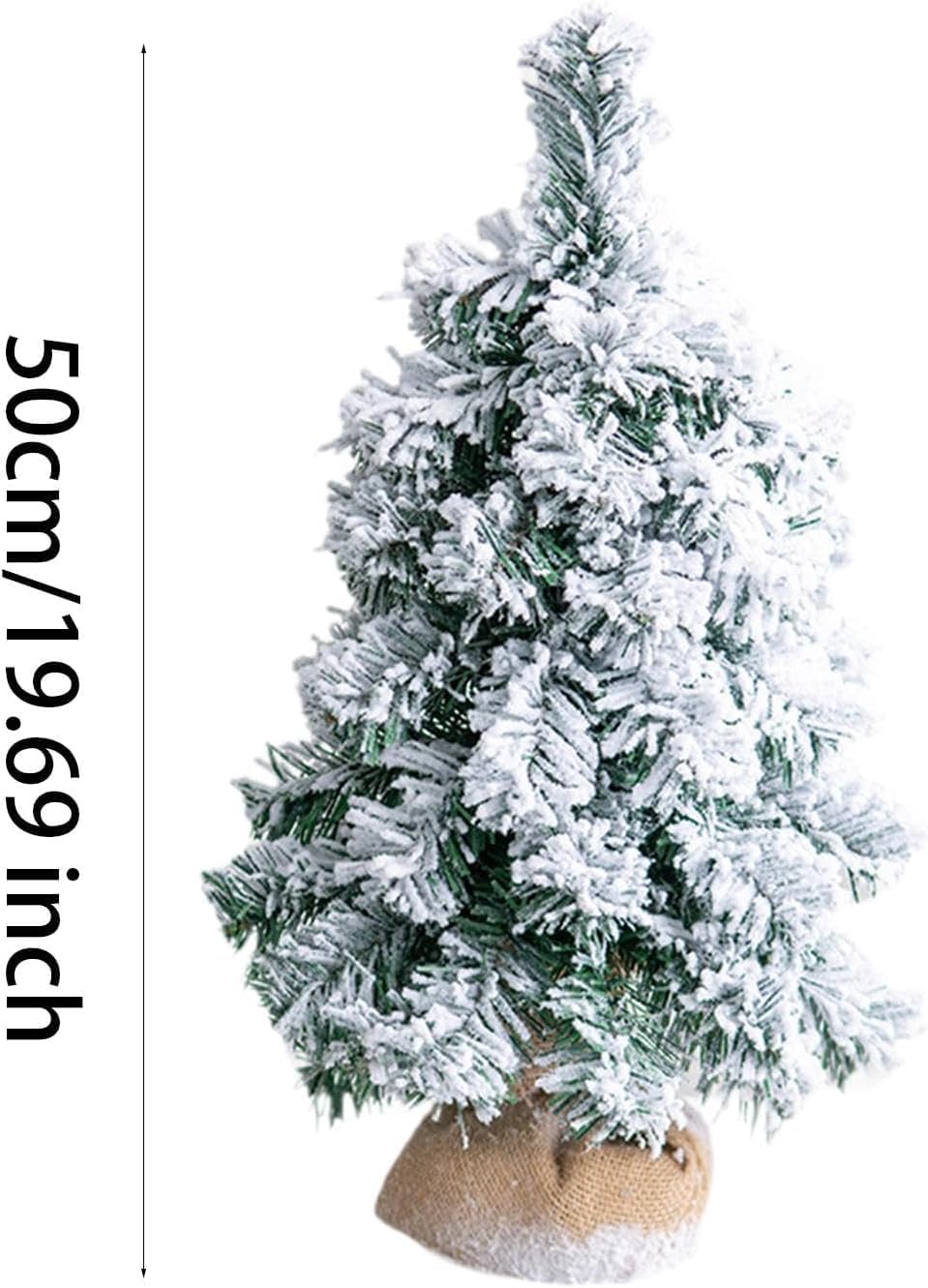 Snowy Christmas Tree Tabletop Artificial Christmas Tree Xmas Tree Tabletop Ornament Mini Christmas Tree Small Christmas Tree Tabletop Christmas Tree Figurine for Xmas Festival Tabletop Decor