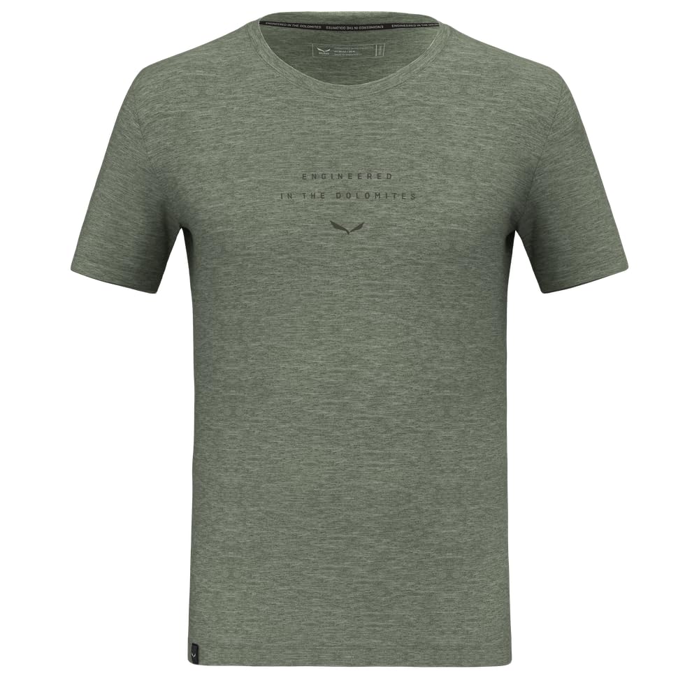 Salewa Eagle Eitd Merino T-Shirt Men, Grey, L