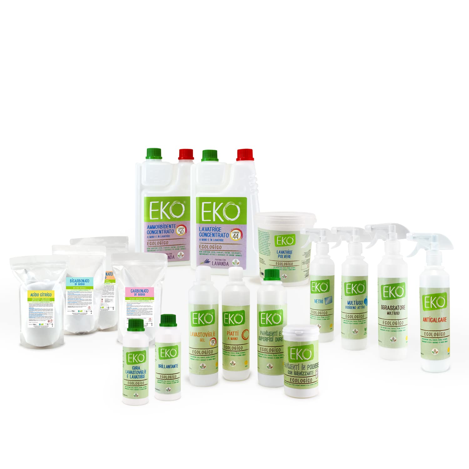 EKO Detersivi Ecologici per la pulizia della casa Eko Box Completo (Marsiglia)