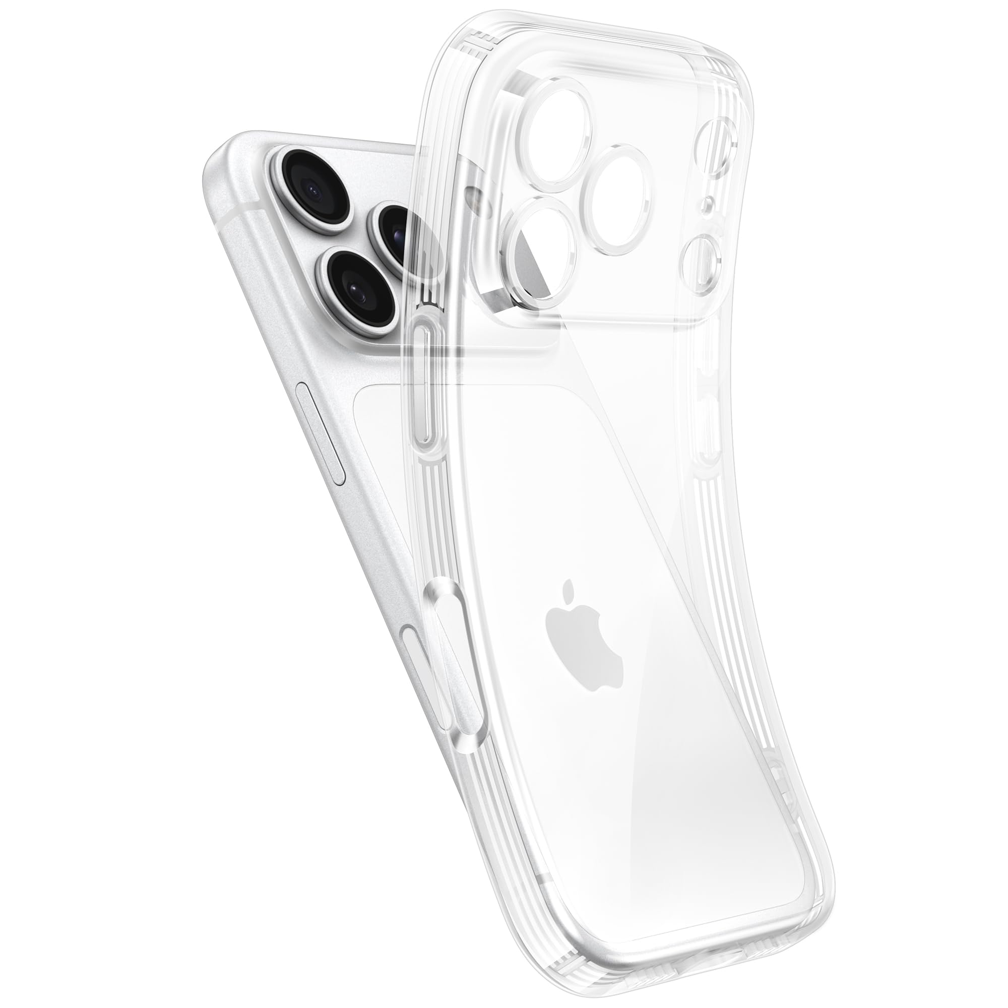 Amazon.co.jp: NIMASO iPhone 18 Pro 用 ケース クリア 軽量 ソフト