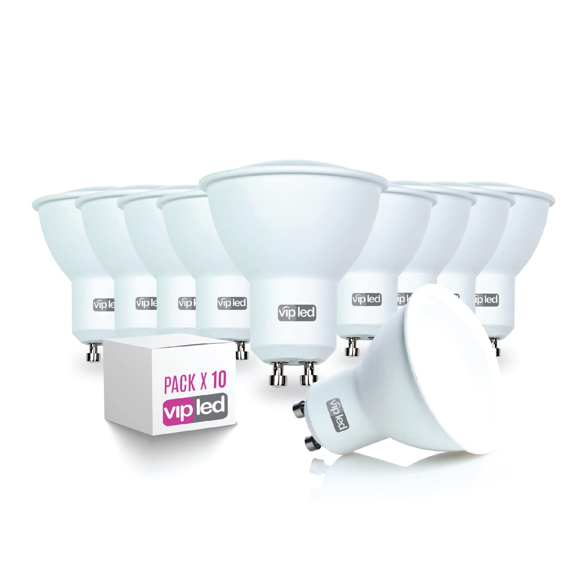 10 Lampadine LED GU10 Sanlumia 5W (50W Equivalenti) 4000K Bianco Naturale, 435 Lm, Non Dimmerabili - 3
