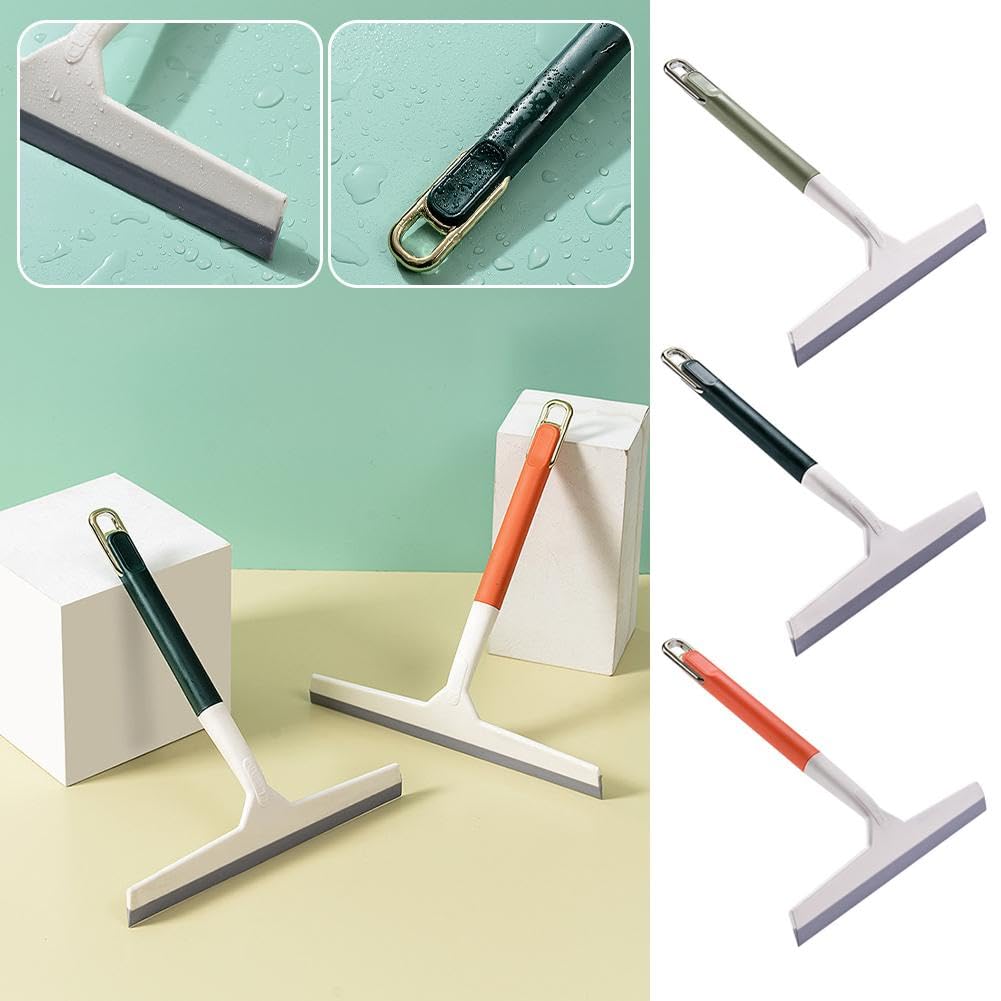 Grattoir De Nettoyage De Vitres, Grattoir De Verre En Silicone Avec Poignee En Acier Inoxydable Raclette De Douche De Nettoyage De Vitres 45 Cm 92599534