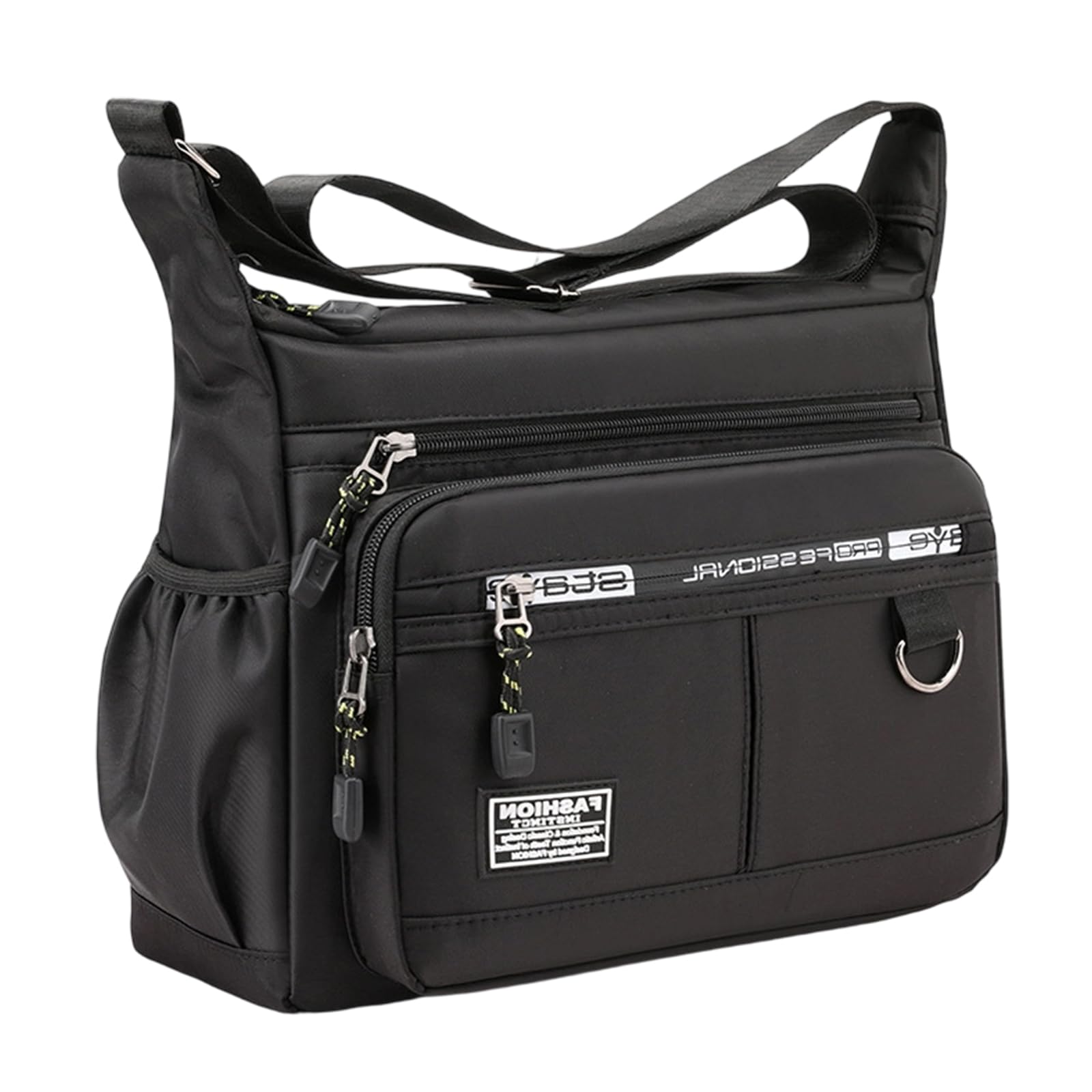 BWANGIAO Oxford Fabric Shoulder Bag With Multiple Compartments Adjustable Shoulder Strap For Commuting Hiking Outdoor Travel