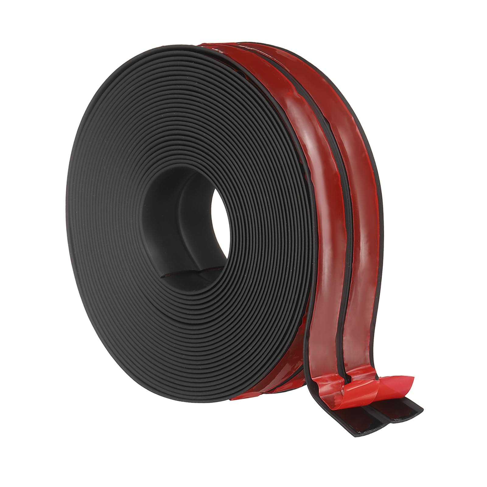 Protector de esquinas pared negro PATIKIL flexible de 2.4 pulgadas x 29.5 pies autoadhesivo
