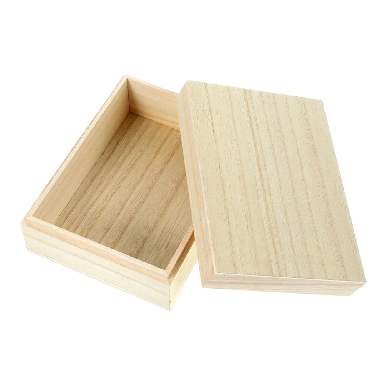 NAMOARLY Large Recipe Card Box Present Card Organizer Wooden Storage Case Decorative Kitchen Menu Holder