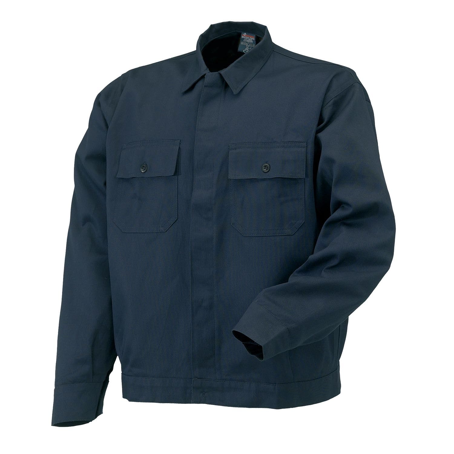 Veste en coton respirant et robuste taille L coloris bleu pour atelier