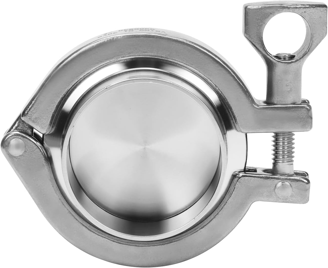 DERNORD 6" Sanitary Pipe Fittings Set, Stainless Steel End Cap + Weld Ferrule + Tri Clamp + FKM Gasket