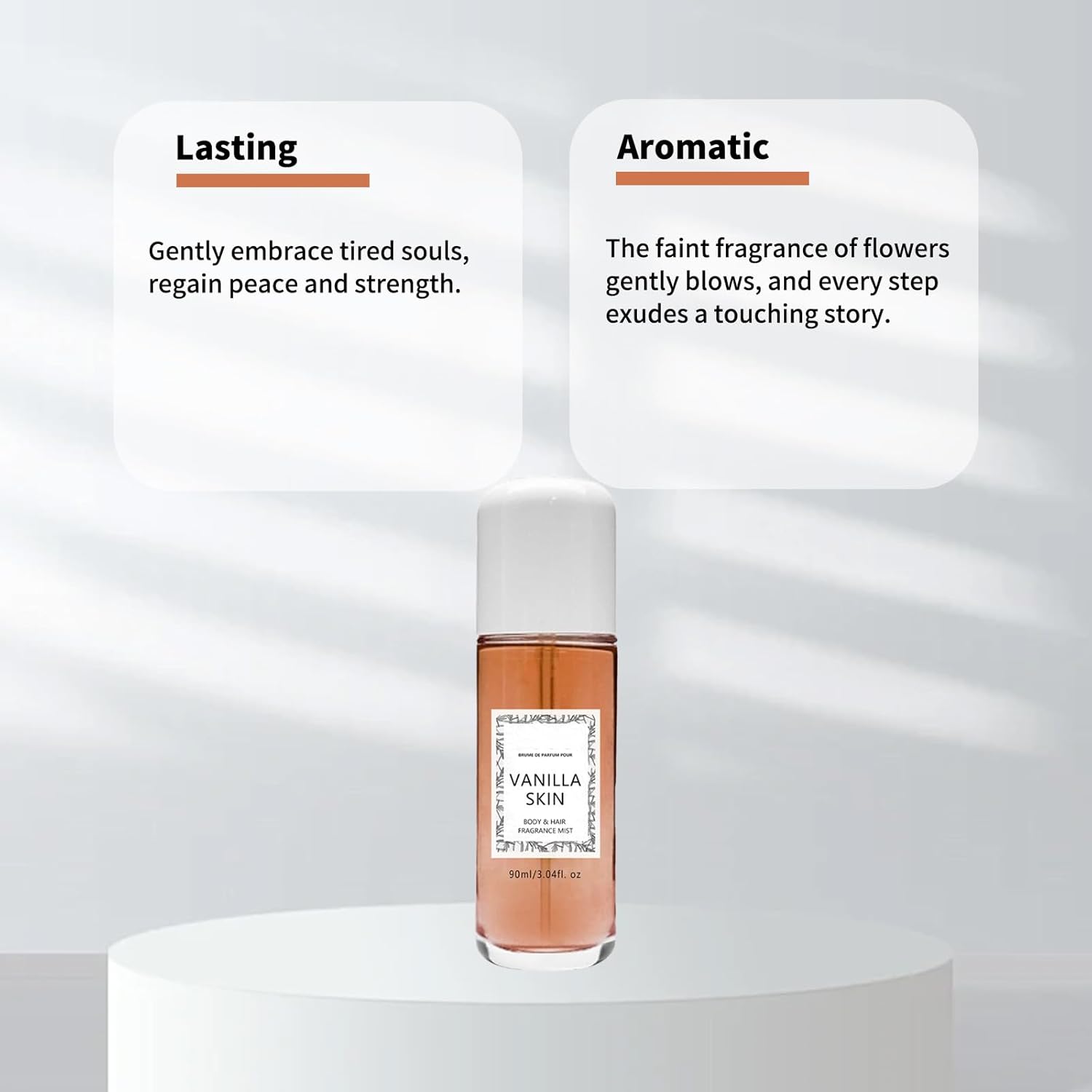 Vanilla Perfume, Hair Perfume Women, Skin Body Mist Body Oil, Natural Formula,Long-lasting fragrance For Women (Vanilla) - Image 5