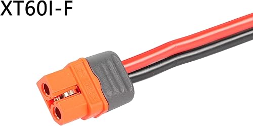Miniatura 2 de CERRXIAN Cable de extensión de alimentación de 4.9 ft 12AWG XT60I hembra a panel solar para central eléctrica portátil, generador solar (XT60I-F)