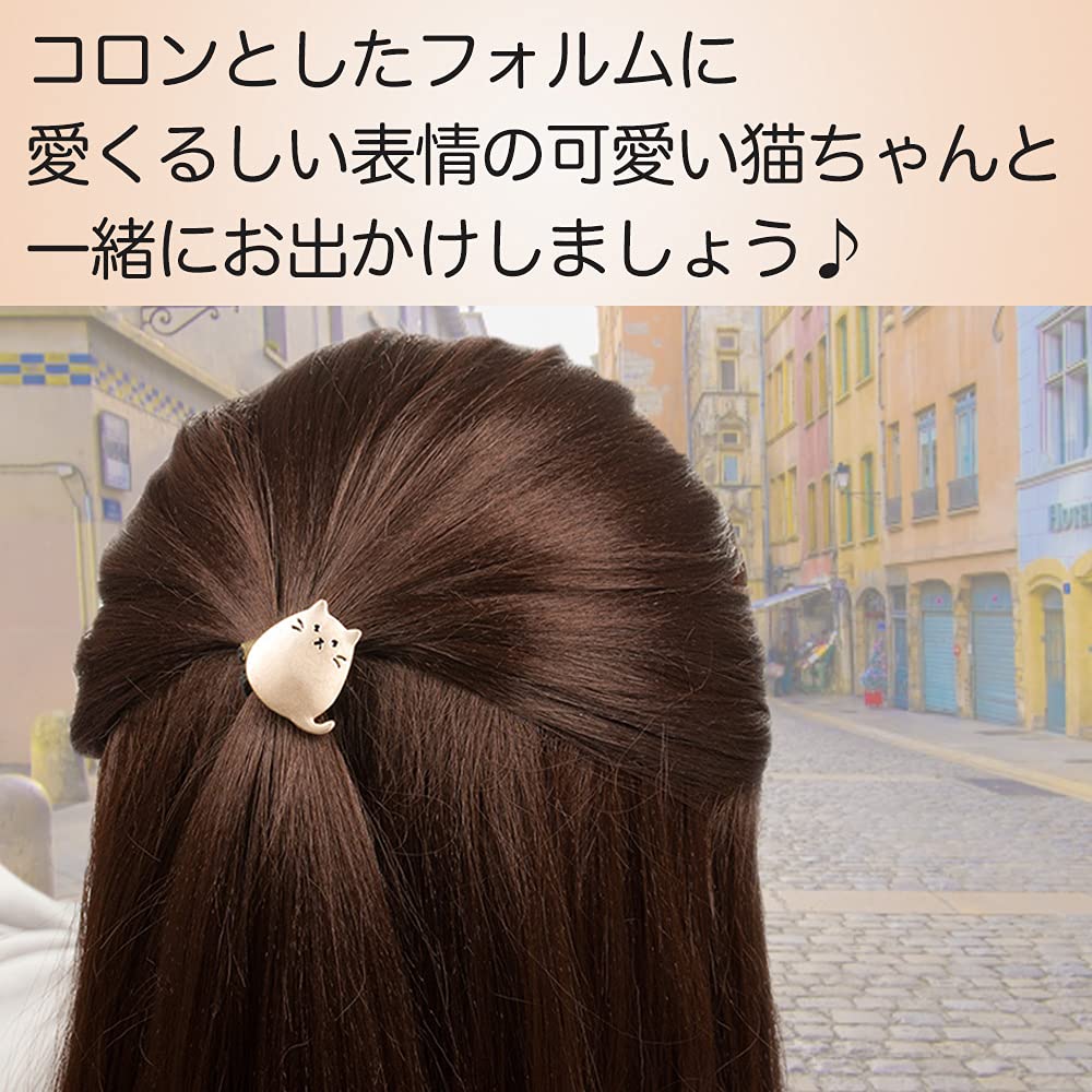 Amazon | shttown 猫 ヘアゴム ヘアアクセ かわいい 猫デザイン 柔らか