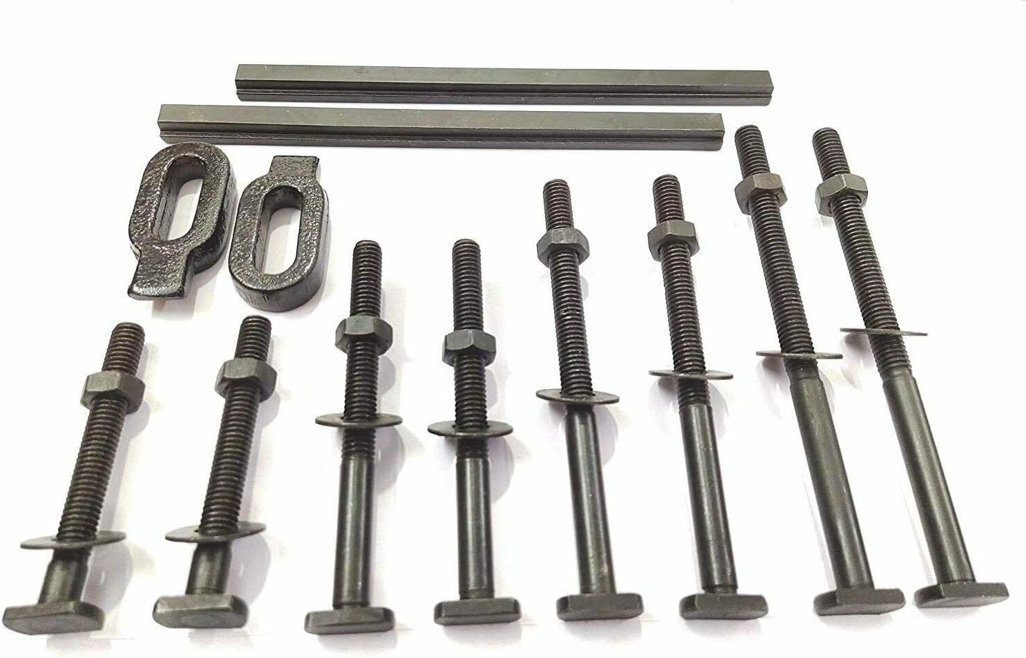 Buyohlic Clamping Kit to Suit ML10, ML7 & Super 7 Clamp Clamping Set Kit Bridgeport Mill