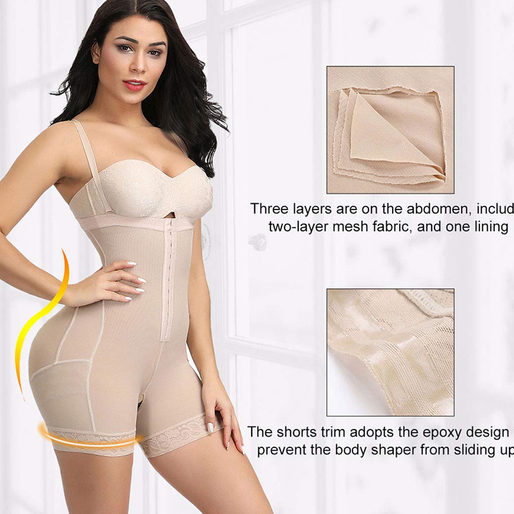 Frauen Ganzkörper-Formwäsche Underbust Abnehmen Mitte Oberschenkel Shaper Bauch-Steuer Nahtlose Postpartum Körper Hüftgürtel