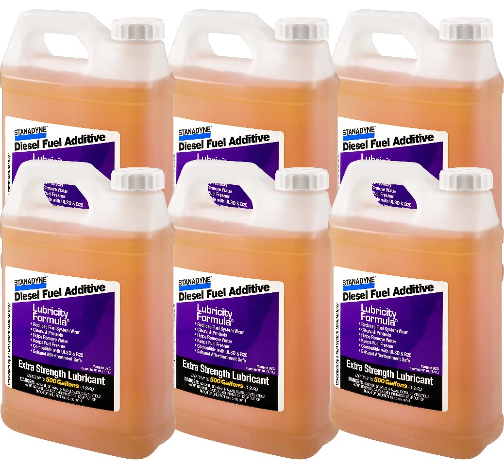 Lubricity Formula by Stanadyne - 6 Pack of 1/2 Gallon (64 Ounce) Jugs - Stanadyne # 38561-6PK