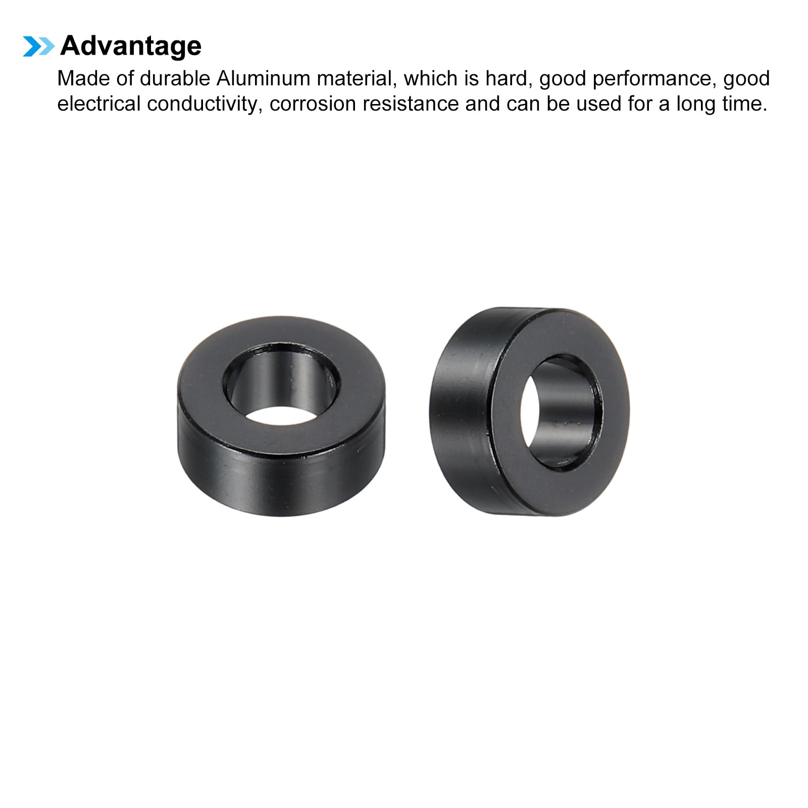 PATIKIL M6 Aluminium Spacers, 6 Stks Metalen Spacers Aluminium