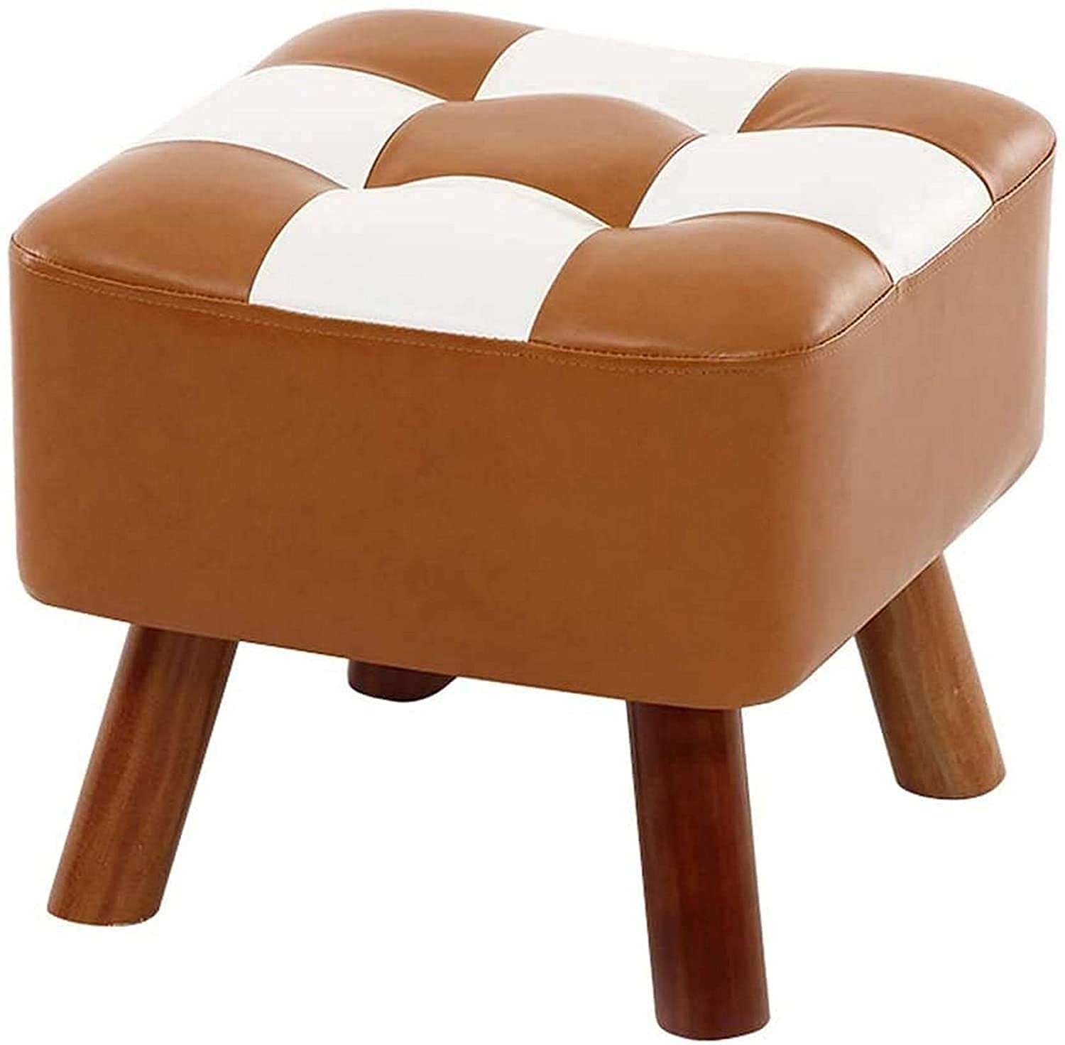 Repose-Pieds de Rangement pour Gagner de la Place et Tabouret Carré Confortable