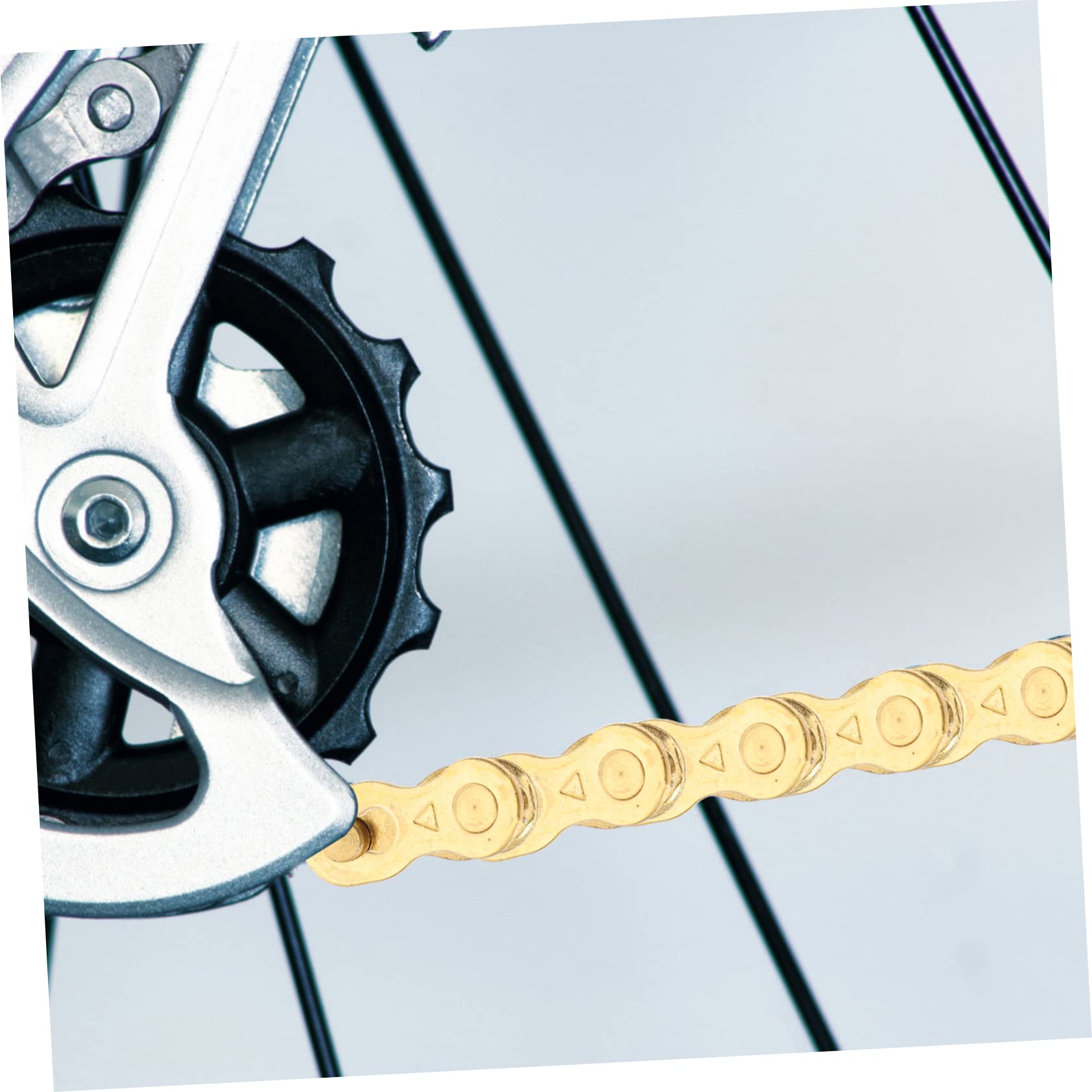 INOOMP 72pezzi Giunti Catena Bicicletta Pratici Con Facile Installazione Per Mountain Bike Collegamenti Catena Resistenti e Sostituzione Per Ciclisti Appassionati