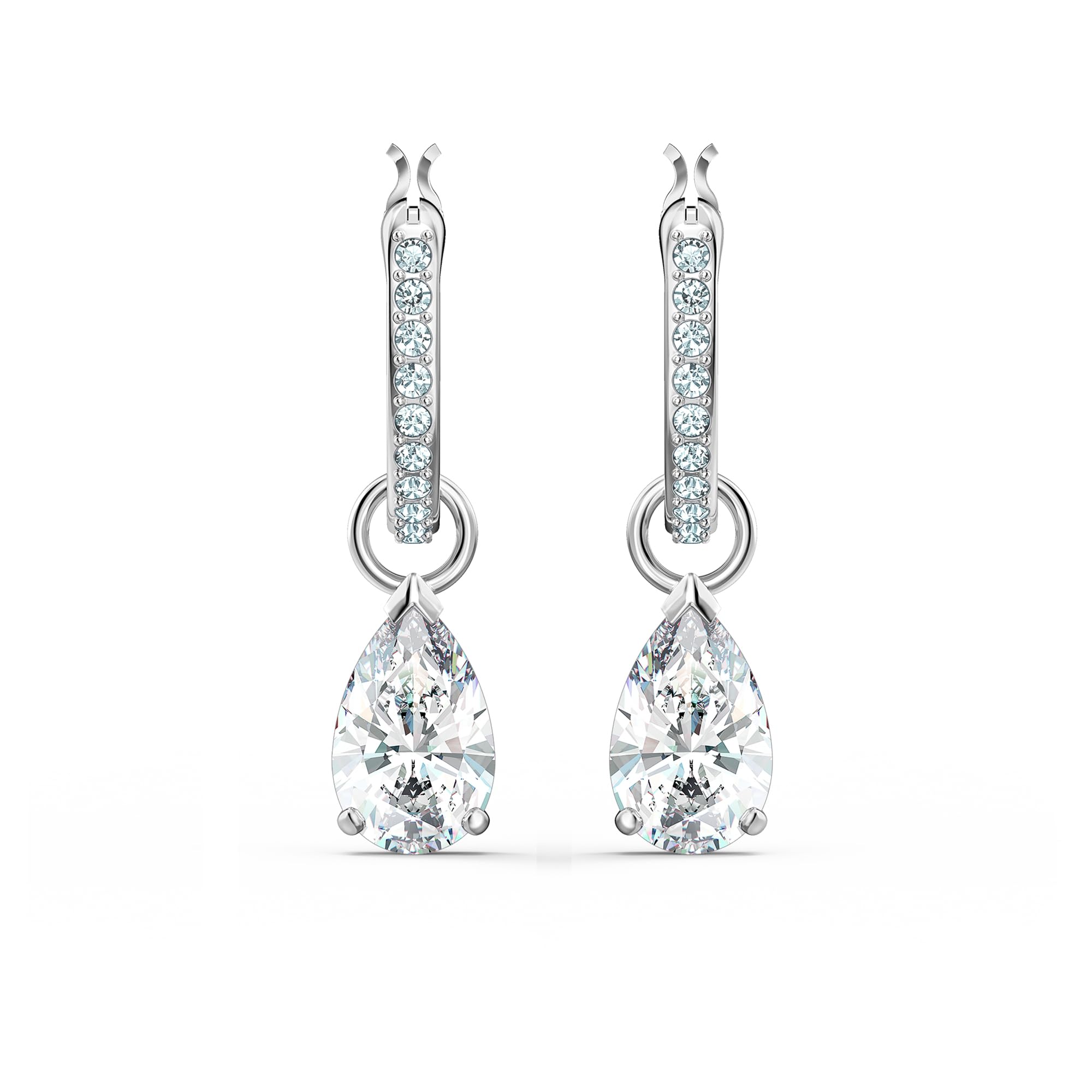 【セール】スワロフスキー Stilla ドロップピアス グリーン SWAROVSKI｜【公式】【スワロフスキー】Stilla ドロップピアス