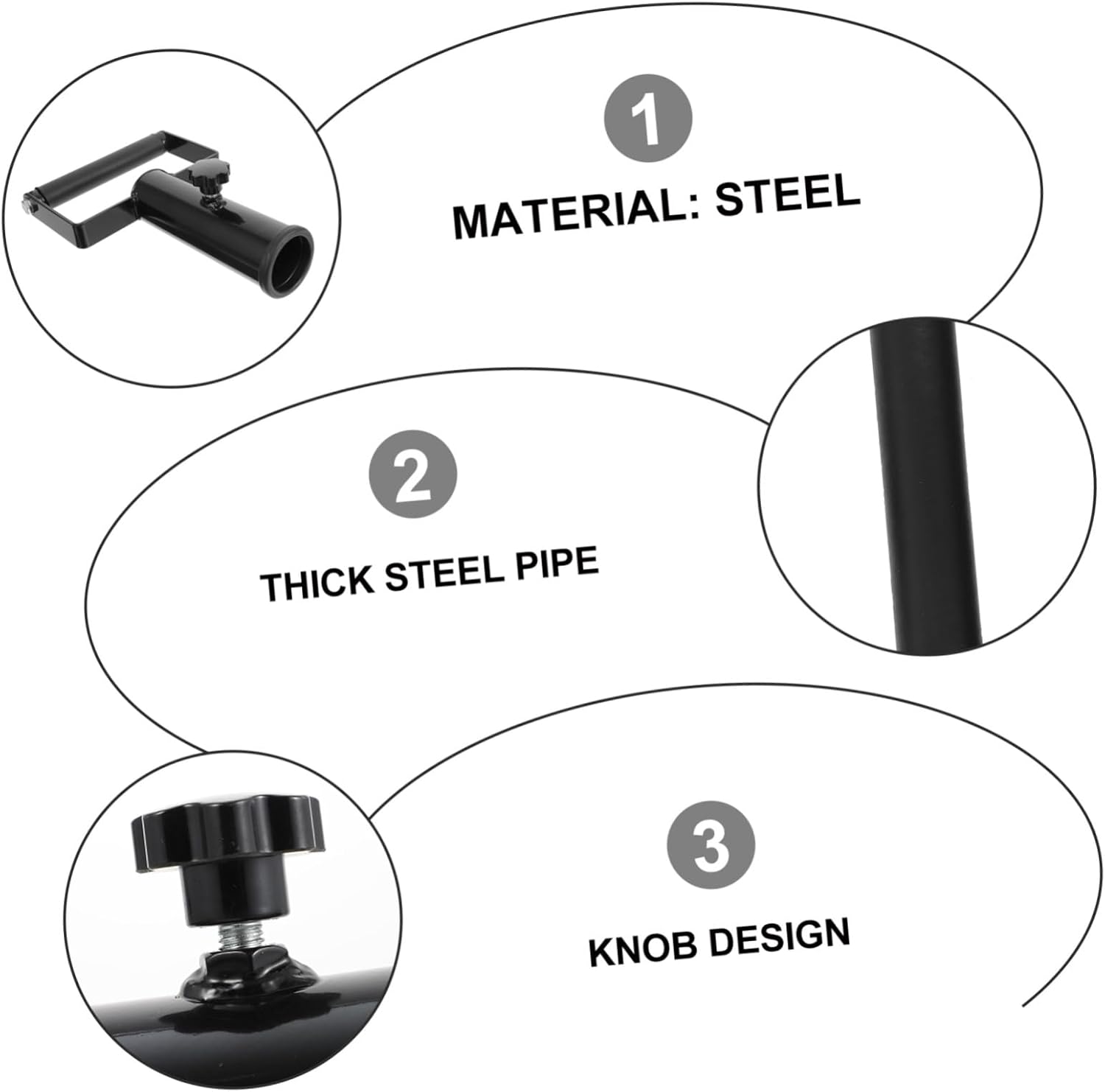 Barbell Barrel Holder Weighted Bars for Exercise Lateral Raise Attachment Gym Accessories