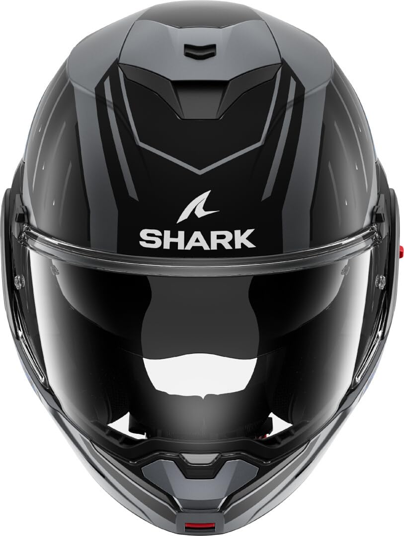 SHARK, Casco Moto Modular OXO RYDGER Anthracite Blue Black ABK, XS