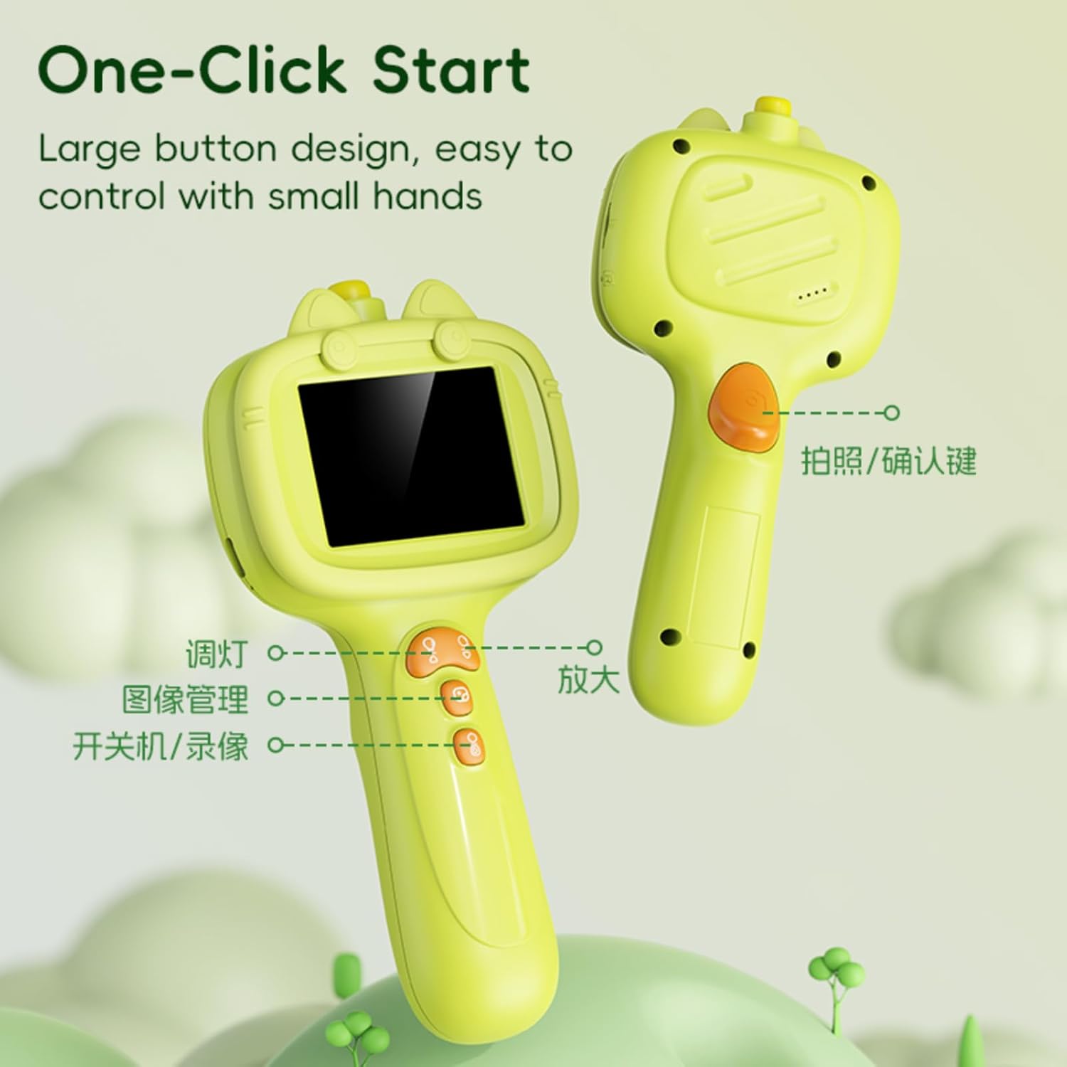 STEM Educational Borescope Camera with Light Kids Outdoor Adventure Nature Exploration Toy HD Waterproof Birthday Gift for Young Explorers